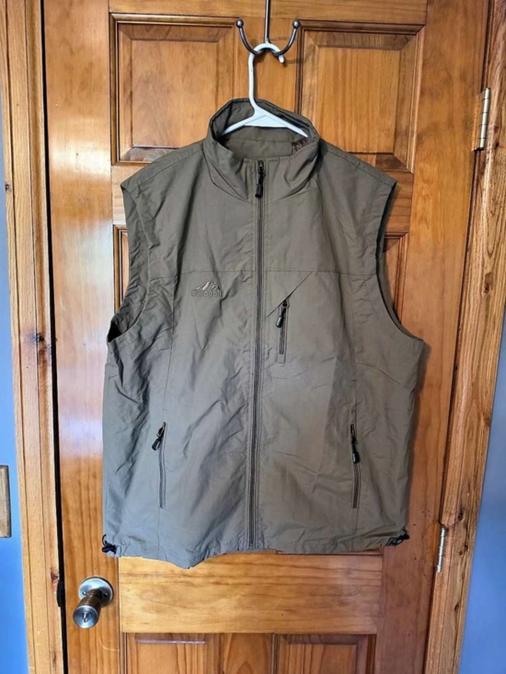 Outdoor Life Men's Outdoor Vest Gray Size 4XL